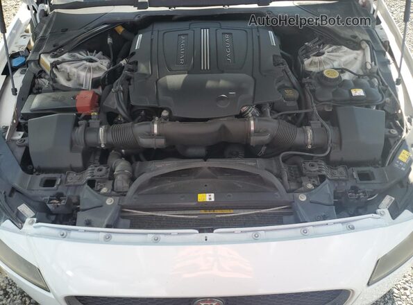 SAJBE4BV8GCY03708 2016 JAGUAR XF White უკანა სალონის ხედი