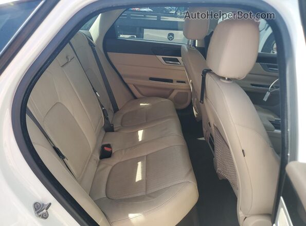 SAJBE4BV8GCY03708 2016 JAGUAR XF White უკანა სავარძლების ხედი