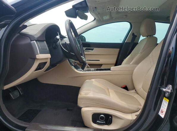 SAJBE4FX9LCY84675 2020 JAGUAR XF Black Vista interior delantera