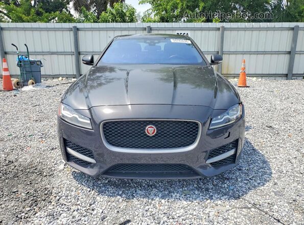 SAJBF4BV0GCY06888 2016 JAGUAR XF Black Vista frontal