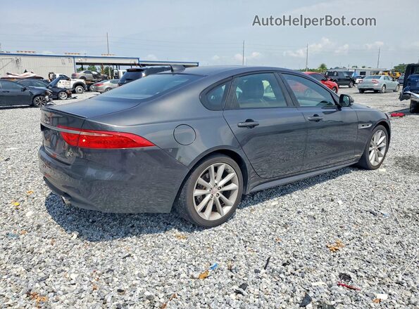 SAJBF4BV0GCY06888 2016 JAGUAR XF Black Trasero derecho