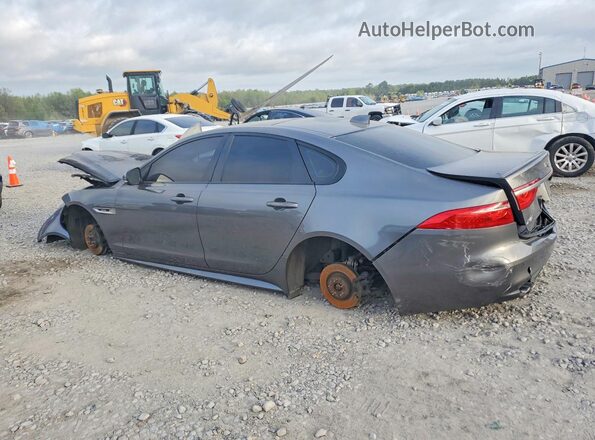 SAJBF4FN9JCY53497 2018 JAGUAR XF Серый Задняя левая четверть
