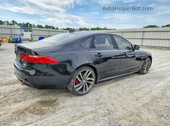 SAJBG4BV8HCY43105 2017 JAGUAR XF Black Trasero derecho
