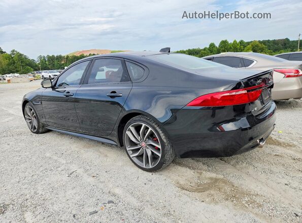 SAJBG4BV8HCY43105 2017 JAGUAR XF Black Trasero izquierdo