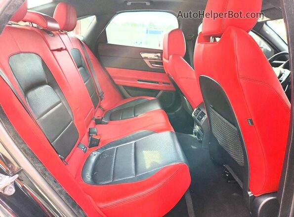 SAJBG4BV8HCY43105 2017 JAGUAR XF Black Vista de los asientos traseros
