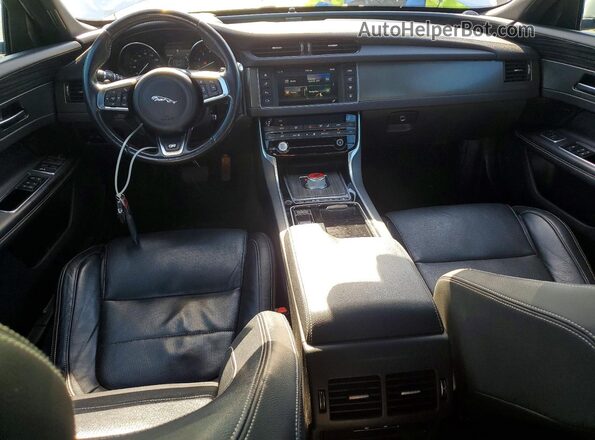 SAJBG4BVXGCY05003 2016 JAGUAR XF Белый Вид панели приборов
