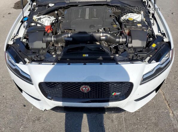 SAJBG4BVXGCY05003 2016 JAGUAR XF Белый Вид задней части салона