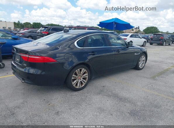 SAJBJ4BVXHCY37968 2017 JAGUAR XF Black Հետևի աջ