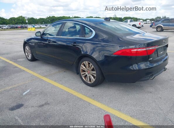 SAJBJ4BVXHCY37968 2017 JAGUAR XF Black Հետևի ձախ