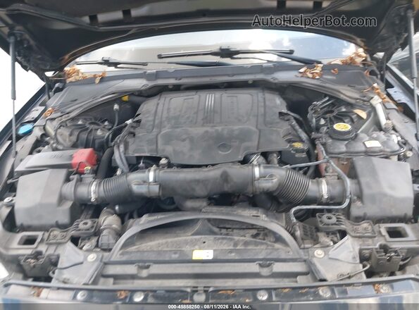SAJBJ4BVXHCY37968 2017 JAGUAR XF Black Հետևի տեսք