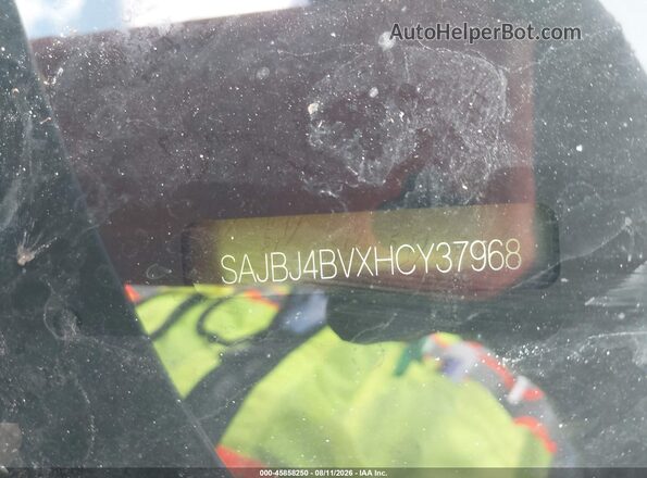 SAJBJ4BVXHCY37968 2017 JAGUAR XF Black Շարժիչի բաժամունքի տեսք