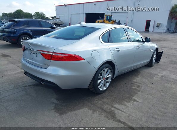 SAJBJ4FXXLCY86317 2020 JAGUAR XF Silver Trasero derecho