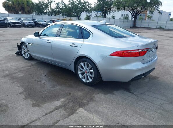SAJBJ4FXXLCY86317 2020 JAGUAR XF Silver Trasero izquierdo