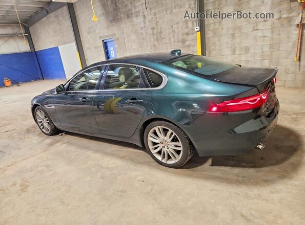 SAJBK4BV0GCY05803 2016 JAGUAR XF Green Tył lewy