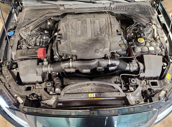 SAJBK4BV0GCY05803 2016 JAGUAR XF Green Widok wnętrza z tyłu