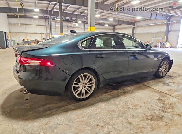 SAJBK4BV0GCY05803 2016 JAGUAR XF Green Tył prawy