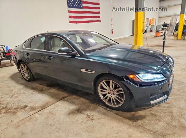 SAJBK4BV0GCY05803 2016 JAGUAR XF Green Przód prawy