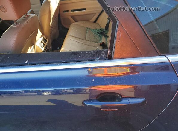 SAJBK4BV3GCY19355 2016 JAGUAR XF Blue Vista de los asientos traseros