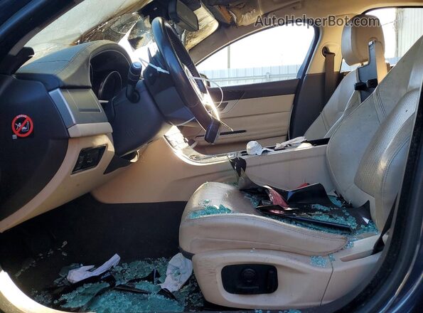 SAJBK4BV3GCY19355 2016 JAGUAR XF Blue Vista interior delantera