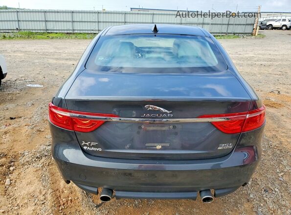 SAJBK4EV4JCY55767 2018 JAGUAR XF Gray Вид ззаду
