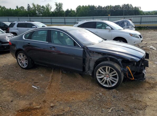 SAJBK4EV4JCY55767 2018 JAGUAR XF Gray Передня права чверть