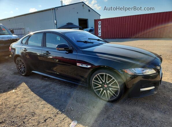 SAJBL4BN3HCY42696 2017 JAGUAR XF Black წინა მარჯვენა