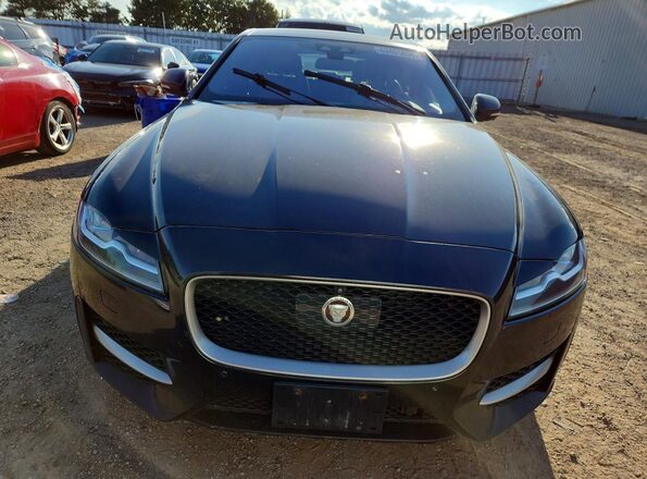 SAJBL4BN3HCY42696 2017 JAGUAR XF Black წინა ხედი