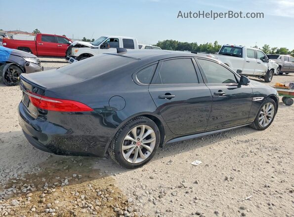 SAJBL4BN8HCY43875 2017 JAGUAR XF Black უკანა ხედი
