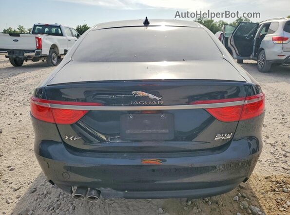 SAJBL4BN8HCY43875 2017 JAGUAR XF Black ძრავის განყოფილების ხედი