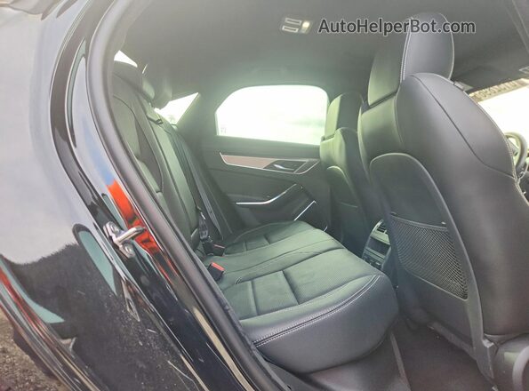 SAJBL4GX9MCY90255 2021 JAGUAR XF Black Вид задніх сидінь