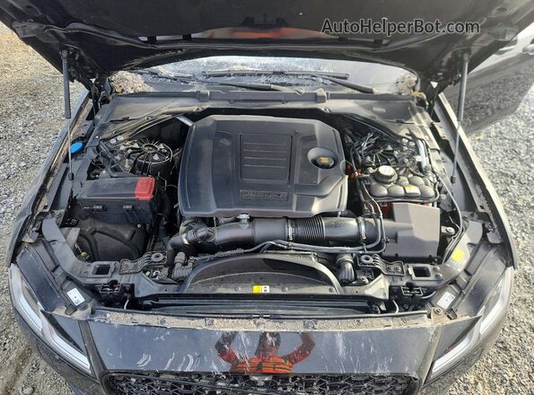 SAJBL4GX9MCY90255 2021 JAGUAR XF Black Вид задньої частини салону
