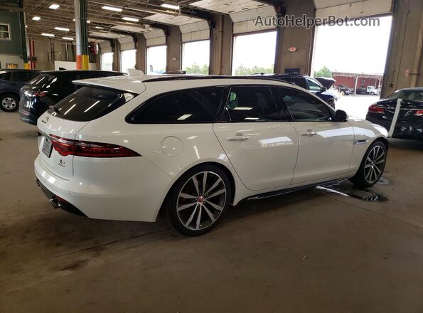 SAJBM2FV3JCY66496 2018 JAGUAR XF White Задня права чверть