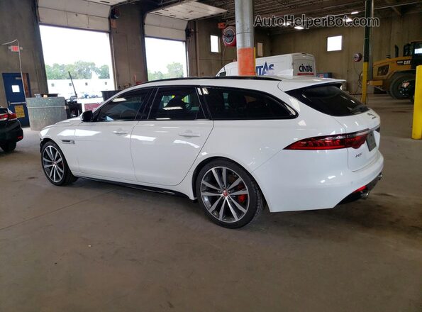 SAJBM2FV3JCY66496 2018 JAGUAR XF White Задня ліва чверть