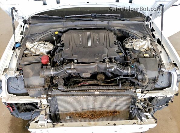SAJBM2FV3JCY66496 2018 JAGUAR XF White Вид задньої частини салону