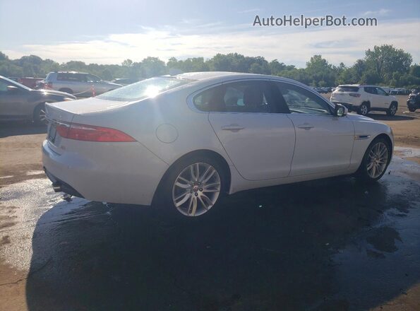 SAJBN4EV9JCY53312 2018 JAGUAR XF White Tył prawy