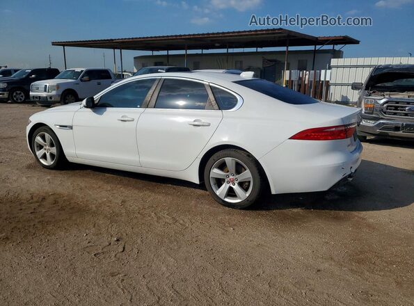 SAJBR4FX7JCY70596 2018 JAGUAR XF Белый Задняя левая четверть