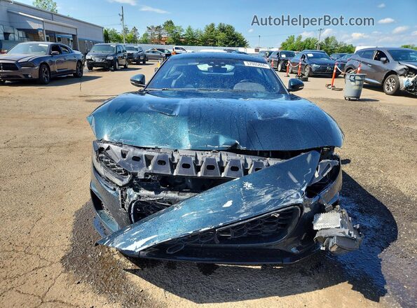SAJD51FE0MCK73702 2021 JAGUAR F-TYPE Green Vista frontal