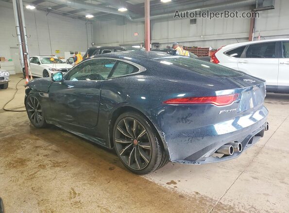 SAJD51FE0MCK73702 2021 JAGUAR F-TYPE Green Trasero izquierdo