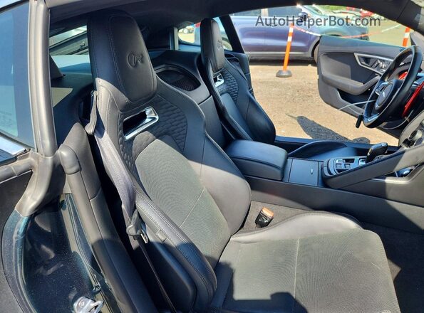 SAJD51FE0MCK73702 2021 JAGUAR F-TYPE Green Vista de los asientos traseros