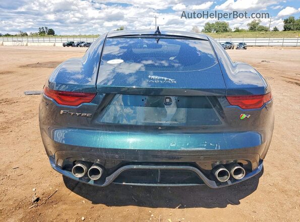 SAJD51FE4NCK77625 2022 JAGUAR F-TYPE Green Вид ззаду