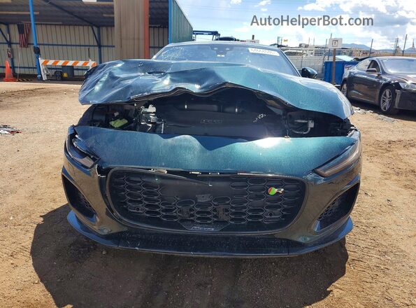 SAJD51FE4NCK77625 2022 JAGUAR F-TYPE Green Вид спереду