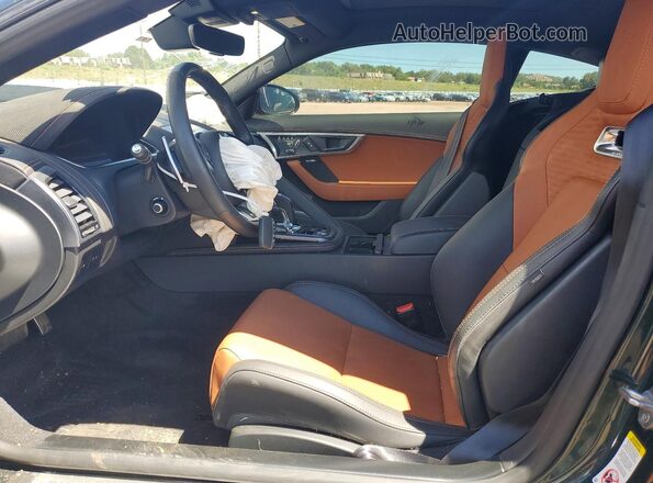 SAJD51FE4NCK77625 2022 JAGUAR F-TYPE Green Вид салону спереду