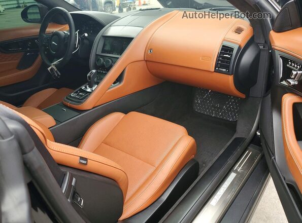 SAJD51FE6RCK85845 2024 JAGUAR F-TYPE Black Вид панелі приладів