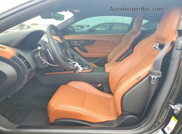 SAJD51FE6RCK85845 2024 JAGUAR F-TYPE Black Вид салону спереду