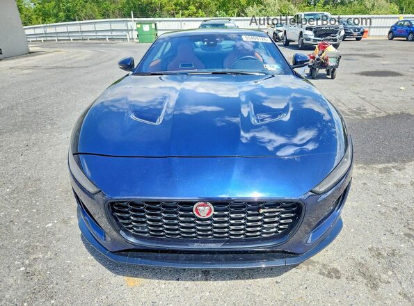 SAJD81EE9PCK81682 2023 JAGUAR F-TYPE Blue Դիմացի տեսք