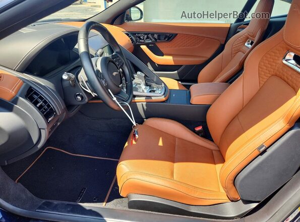 SAJD81EE9PCK81682 2023 JAGUAR F-TYPE Blue Սալոնի դիմացի տեսք