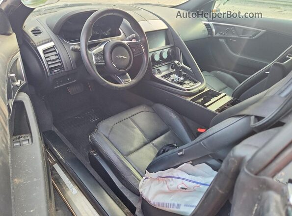 SAJDD1EE0PCK83297 2023 JAGUAR F-TYPE Green Dashboard view