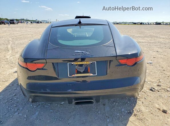 SAJDD1GX1JCK55756 2018 JAGUAR F-TYPE Black უკანა ხედი