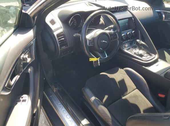 SAJDD1GX1JCK55756 2018 JAGUAR F-TYPE Black წინა პანელის ხედი