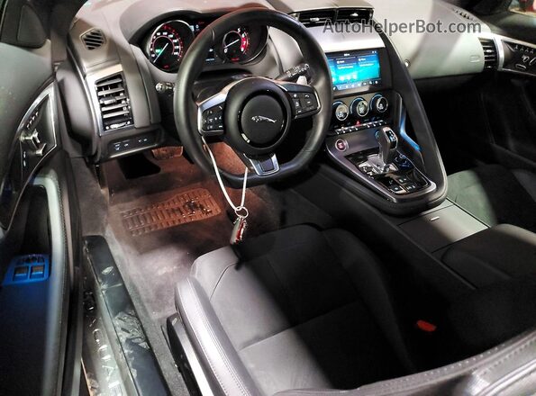 SAJDD1GX3LCK64929 2020 JAGUAR F-TYPE Red Dashboard view